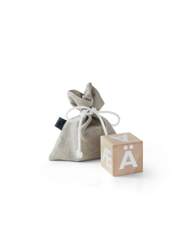 Nordic Wooden Alphabet Blocks