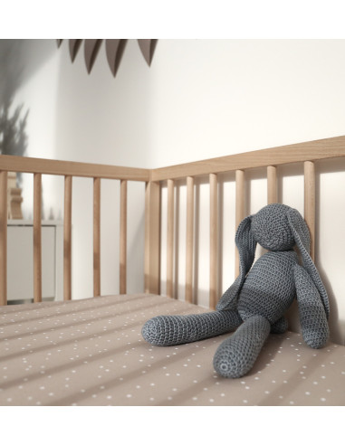 Powder Confetti Toddler Fitted Sheet