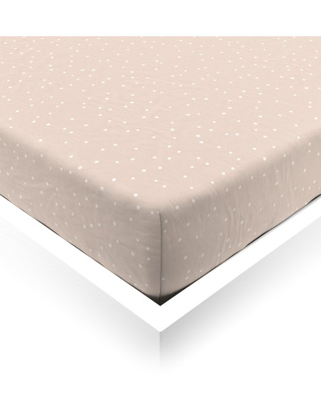 Powder Confetti Fitted Sheet