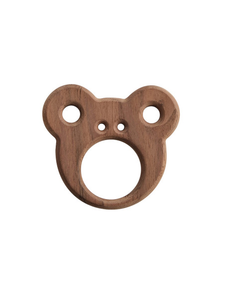 WOODEN TEETHER – CARE BEAR