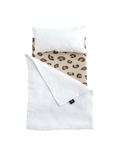 Dolls pram bedding set