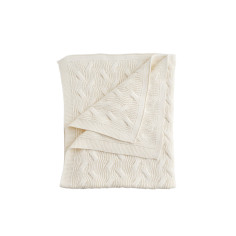 Ocean Baby Blanket - Cream
