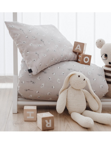 Misty Poppy Field toddler pillowcase