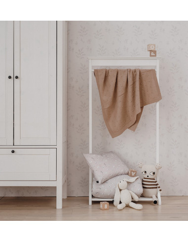 Misty Poppy Field toddler duvet cover