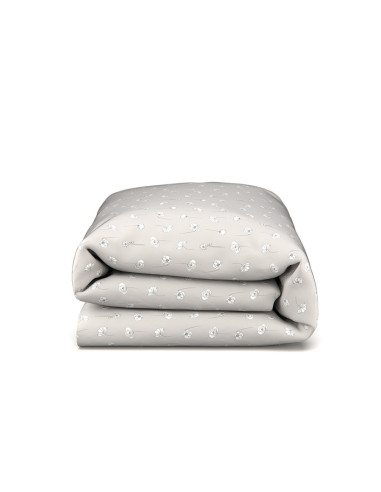 Misty Poppy Field toddler duvet cover