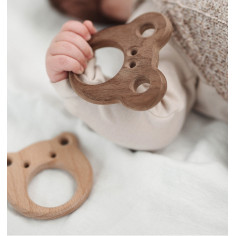 WOODEN TEETHER – CARE BEAR 2