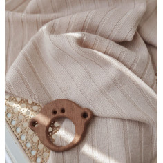 CASHMERE baby blanket - TRUFFLE 2