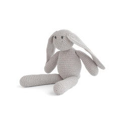 Crochet Bunny - Silver