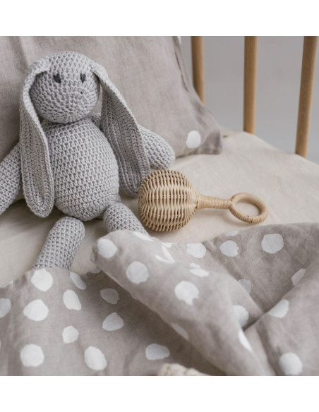 Crochet Bunny - Silver