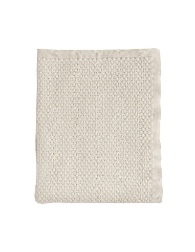 Stylish Bubbles Blanket - Cream