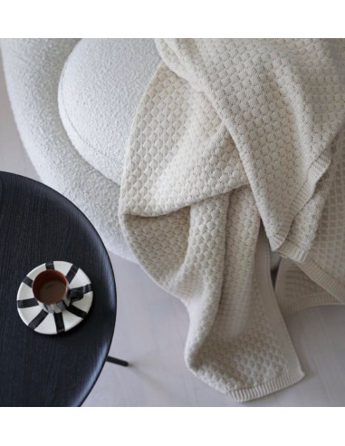 Cream Bubbles Blanket