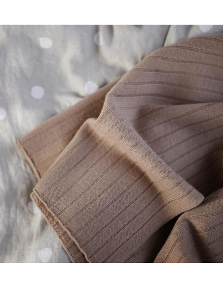 Cashmere Baby Blanket - Hazelnut