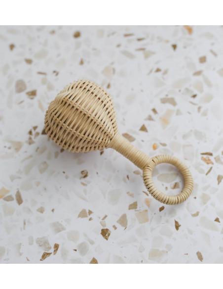 Rattan Baby Rattle
