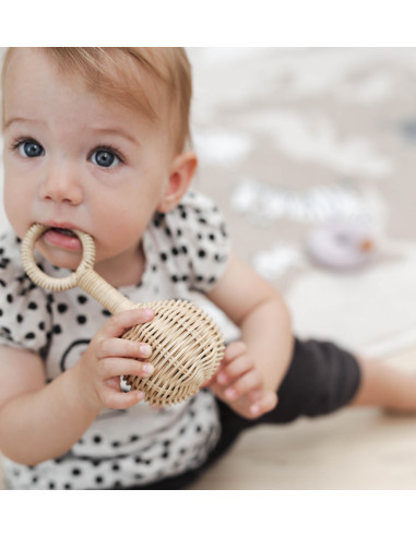 Rattan Baby Rattle