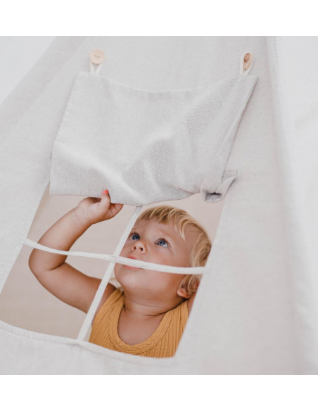 Teepee Tent in Neutral