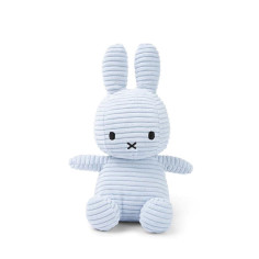 Miffy Zajček iz Korduroja v Ledeno Modri Barvi