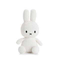 Miffy zajček iz žameta v beli barvi