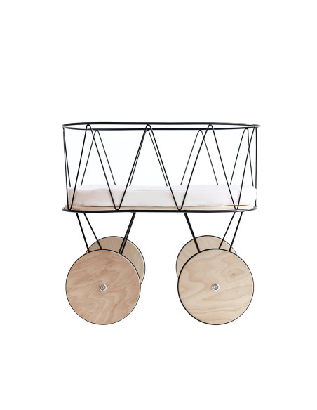 Dolly Cot Set with Bedding and Canopy