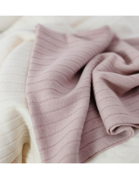 Cashmere Baby Blanket - Champagne Blush