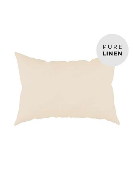 Vanilla Linen Pillowcase