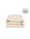 Vanilla Linen Duvet Cover