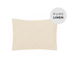 Vanilla Linen Toddler Pillowcase