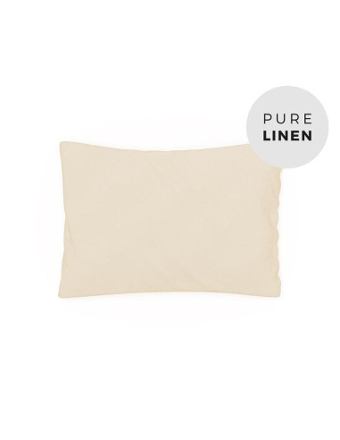 Vanilla Linen Toddler Pillowcase