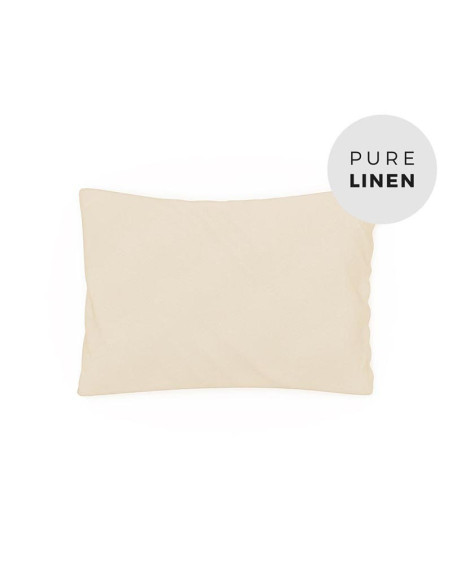 Vanilla Linen Toddler Pillowcase