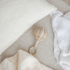 Vanilla Linen Toddler Pillowcase 2