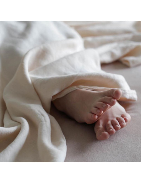 Vanilla Linen Duvet Cover