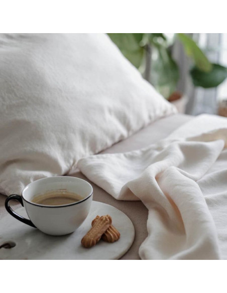 Vanilla Linen Pillowcase
