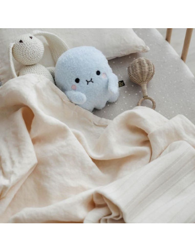 Vanilla Linen Baby Duvet Cover
