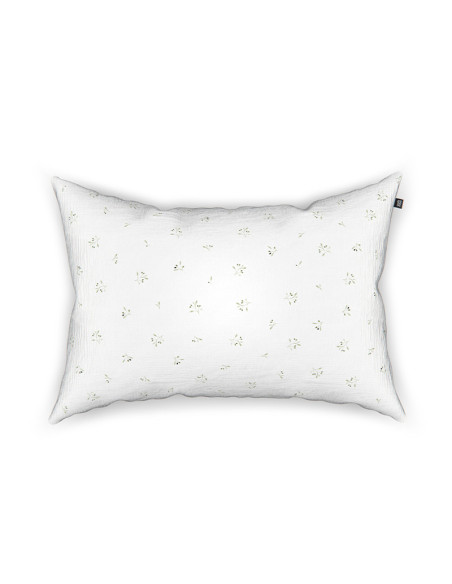 Olive Tree Muslin Pillowcase
