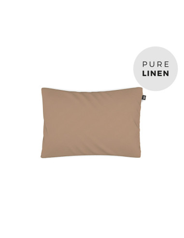 Truffle Linen Baby Pillowcase