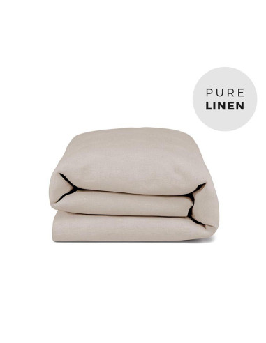 Natural Linen Duvet Cover