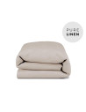 Natural Linen Toddler Duvet Cover