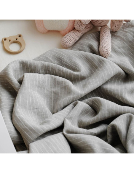 Mistline Linen Baby Duvet Cover