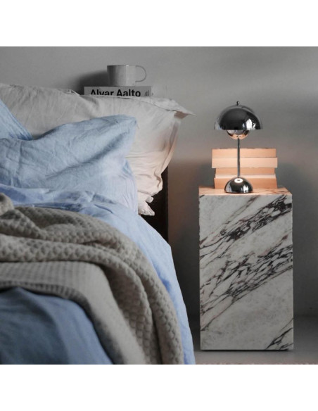 Soft Blue Linen Pillowcase