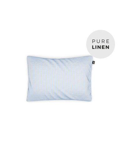 Summer Blues Linen Baby Pillowcase
