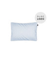 Summer Blues Linen Baby Pillowcase