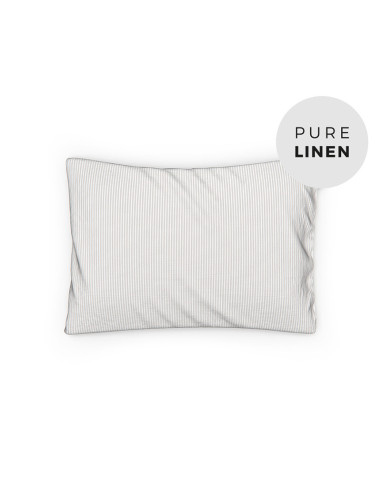 Stripes Linen Toddler Pillowcase