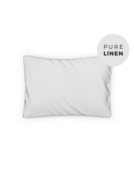Stripes Linen Toddler Pillowcase