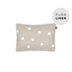 Buttons Linen Baby Pillowcase