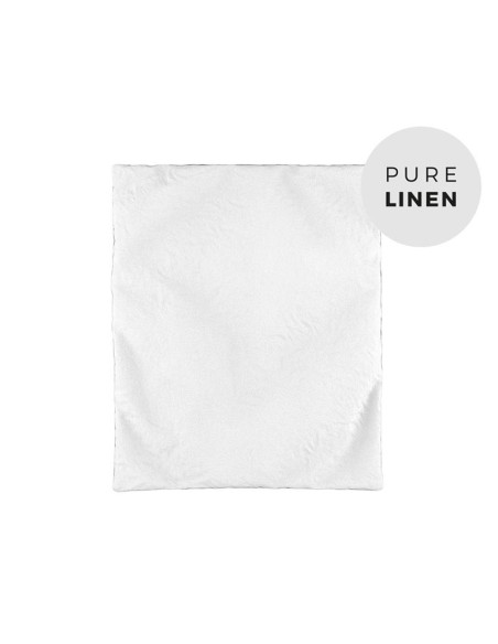 Pure White Linen Baby Duvet Cover