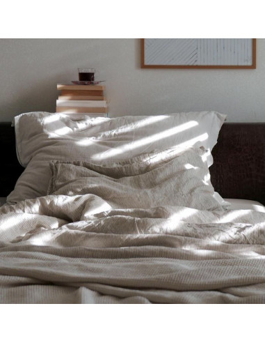 Stripes Linen Pillowcase