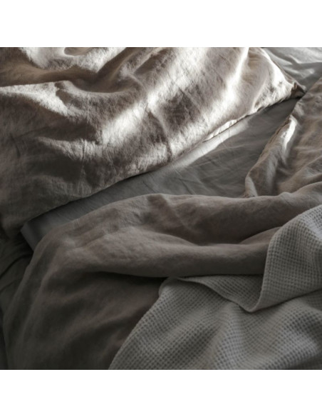 Lanena prevleka za odejo Natural linen
