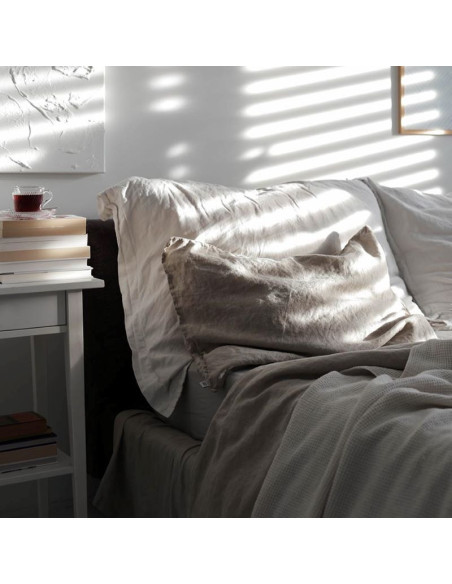 Natural Linen Pillowcase