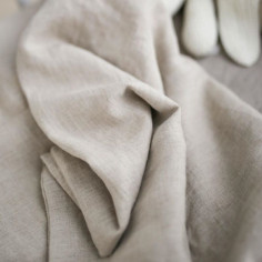 Junior lanena prevleka za odejo Natural linen 2