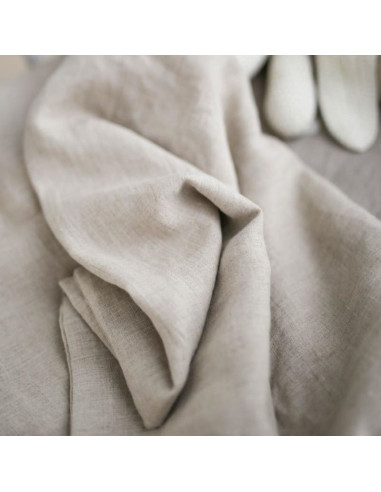 Junior lanena prevleka za odejo Natural linen