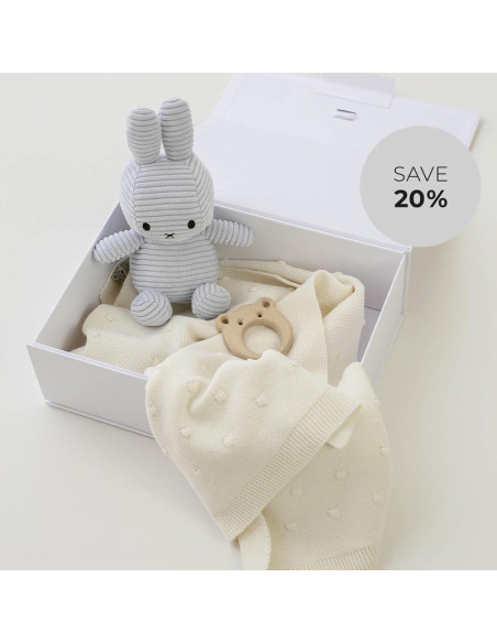 Blue Miffy Popcorn Set in a Gift Box